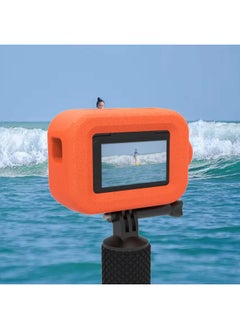 ماركة غير محددة غطاء قابل للتطبيق Shadow Stone Insta360 Ace /Ace Pro للكاميرا الرياضية Ace Pro غطاء واقٍ للطفو - اللون: برتقالي أحمر  - Image 3