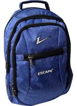 ESCAPE Backpack Laptop Compartment Sports and School Backpack Fabric Bag Outdoor Daily Use 30X43X13 Navy Blue  - Image 4