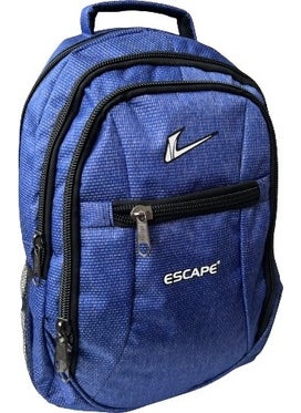 ESCAPE Backpack Laptop Compartment Sports and School Backpack Fabric Bag Outdoor Daily Use 30X43X13 Navy Blue  - Image 2
