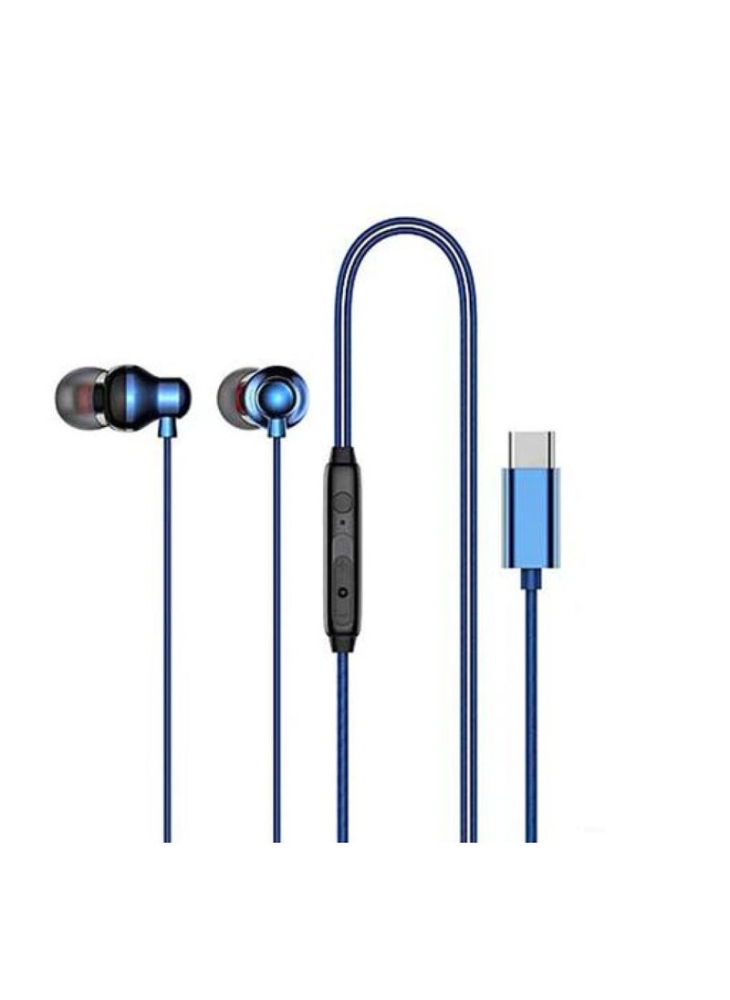 Recci - RECCI REP-L36 TYPE-C EARPHONE METAL HI-FI AUDIO - Image 1