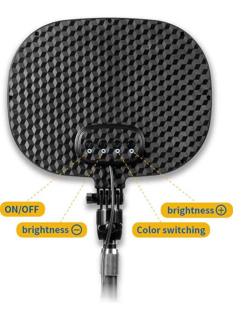 KASTWAVE Video Conference Lighting Kit,with Memory Function,with Phone Holder, for Remote Working/Zoom Calls/Self Broadcasting/Live Streaming/YouTube Video/TikTok - Image 4