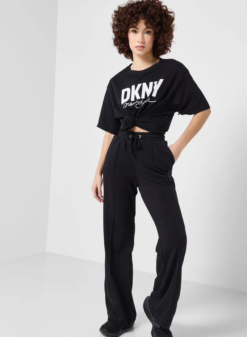 DKNY Crew Neck Logo T-Shirt
