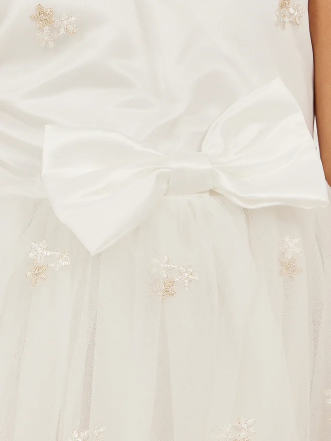 Styli Floral Tulle Dress