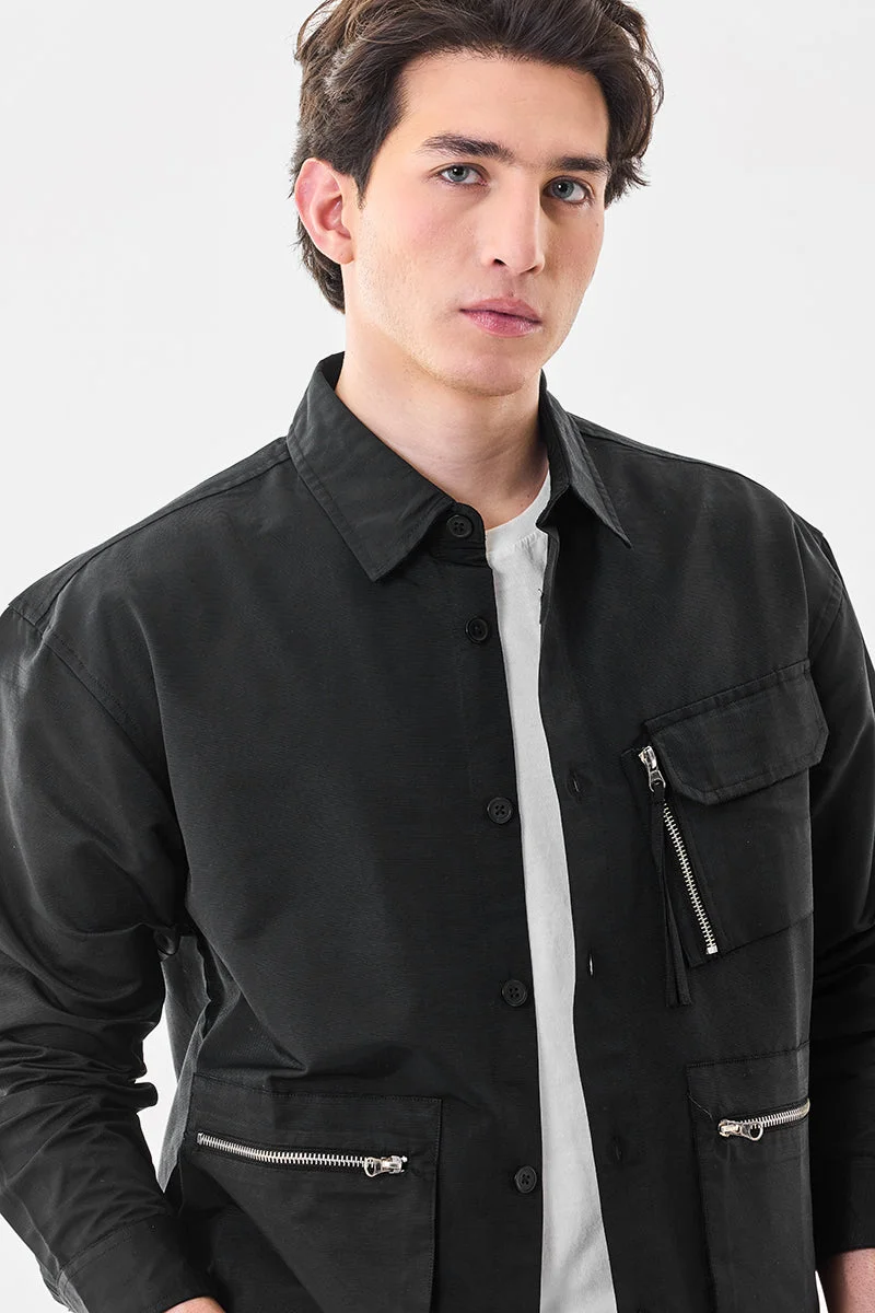 SNITCH جاكيت بقصة عادية بثلاث جيوب