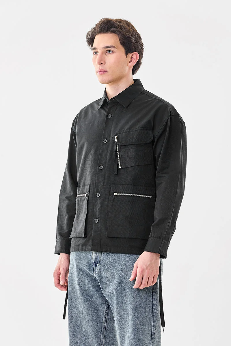 SNITCH جاكيت بقصة عادية بثلاث جيوب