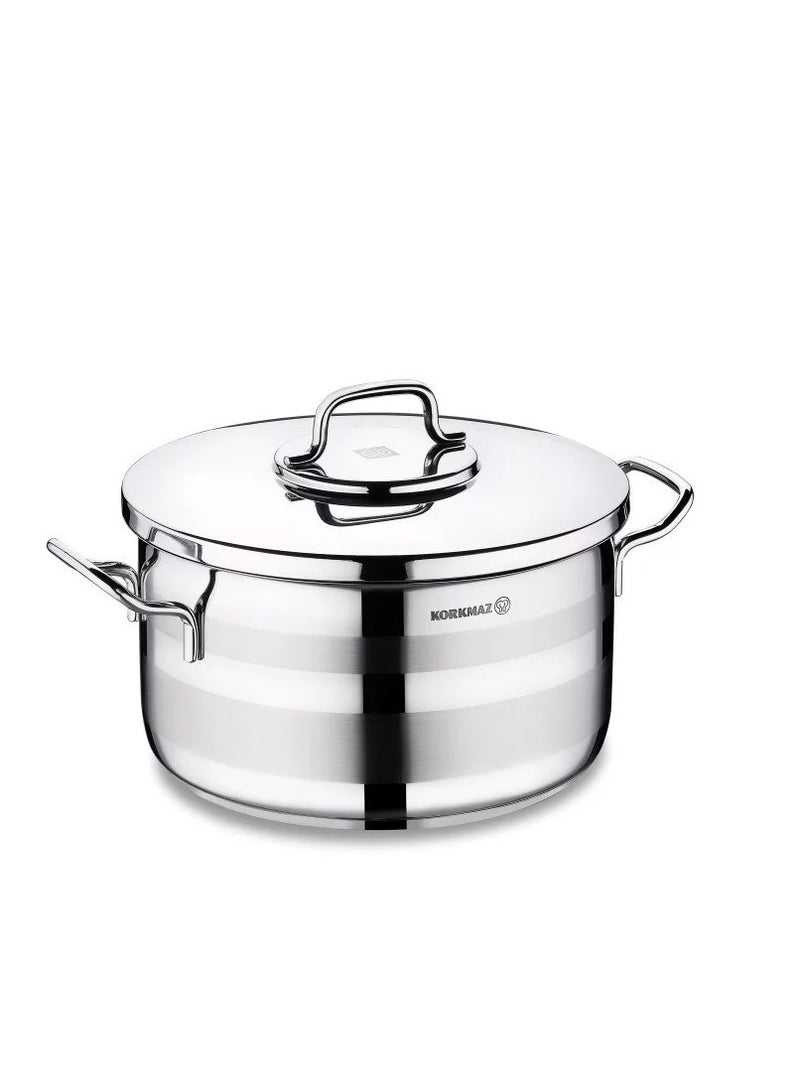 Korkmaz Astra Korkmaz steel pot, size 24 cm - Image 1