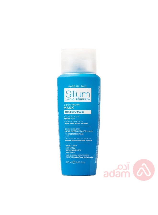 Silium Anti-Frizz Hair Mask Treatment, 250 ml