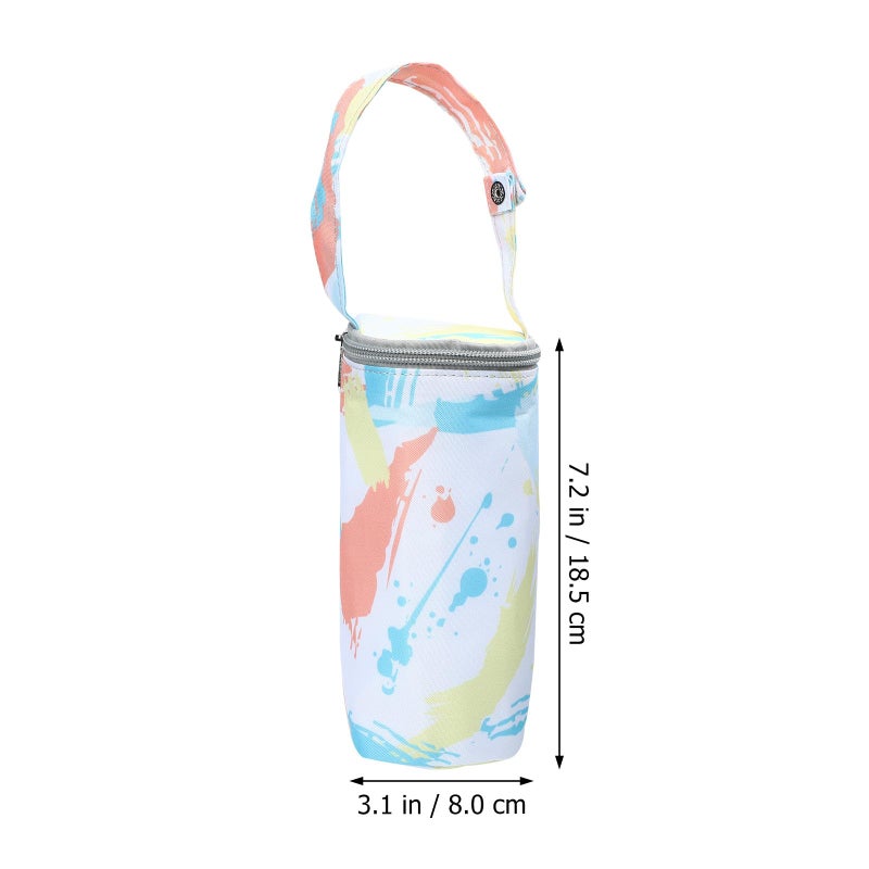 Insulated Bottle Bag Cooler With Ice Pack For Breastmilk Storage Portable Nursing Pouch - Image 3