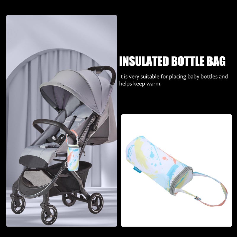 Insulated Bottle Bag Cooler With Ice Pack For Breastmilk Storage Portable Nursing Pouch - Image 5