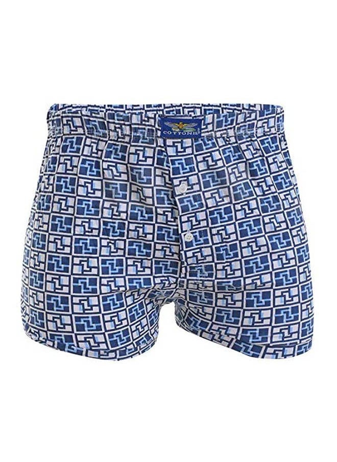 COTTONIL Printed Boxer Briefs Pack Of 3 