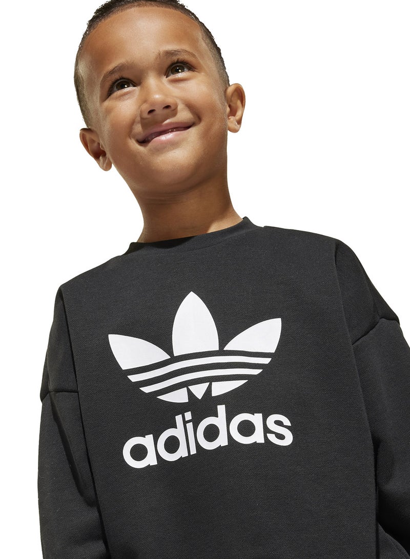 adidas Originals Kids Loose Crew Flared Legging Set  - Image 3