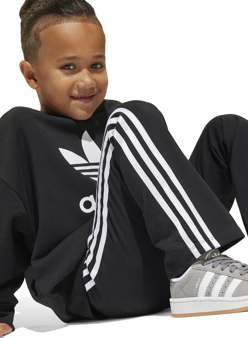 adidas Originals Kids Loose Crew Flared Legging Set  - Image 4