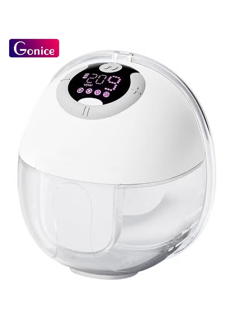 جونيس مضخة ثدي كهربائية محمولة يمكن ارتداؤها بدون استخدام اليدين مع 4 أوضاع و9 مستويات - قطعة واحدة - Image 1