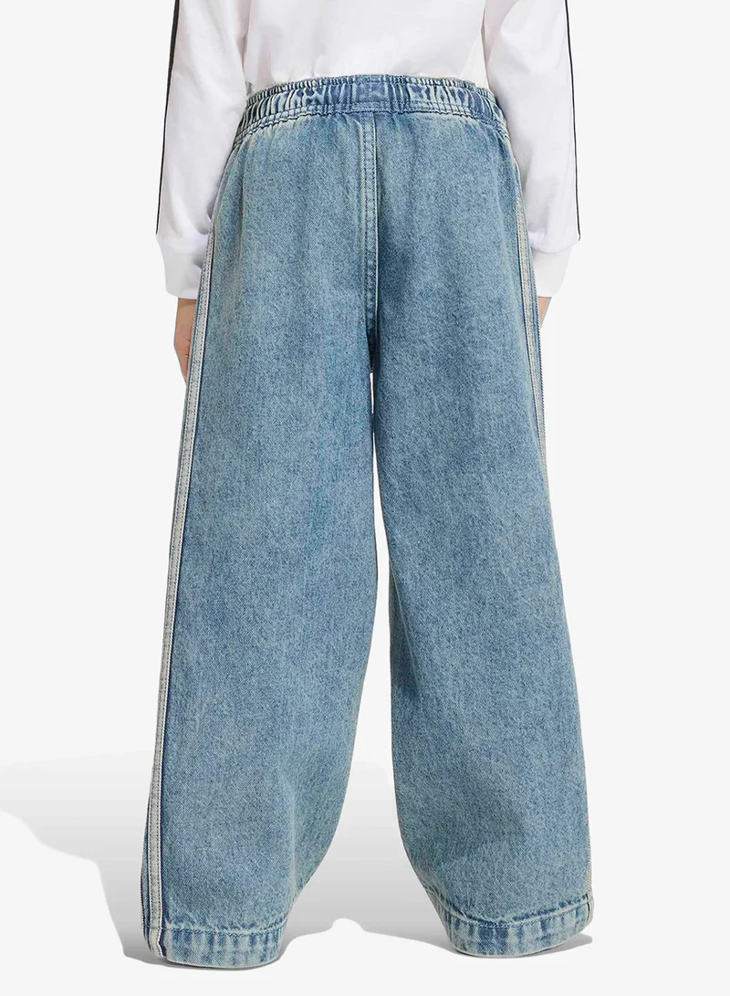 Adidas Originals WORBLU Kids Firebird Loose Denim Track Pants  | Best Price UAE