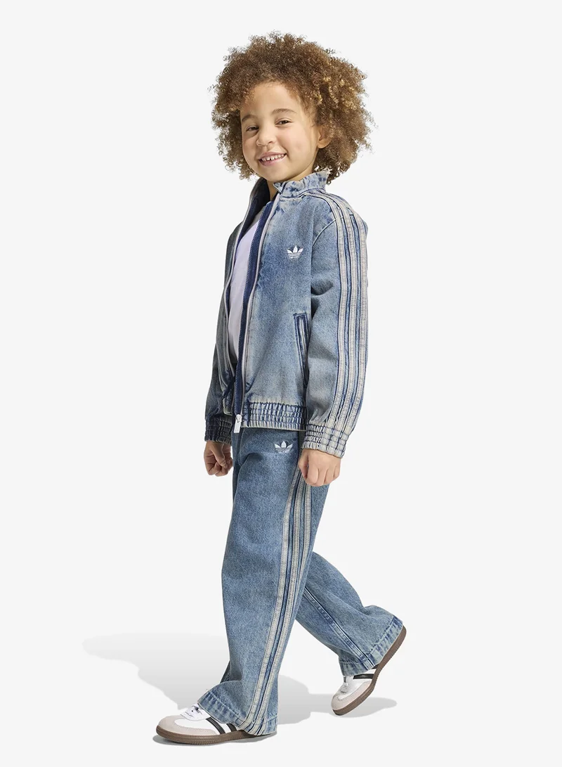 Adidas Originals WORBLU Kids Firebird Loose Denim Track Pants  | Best Price UAE