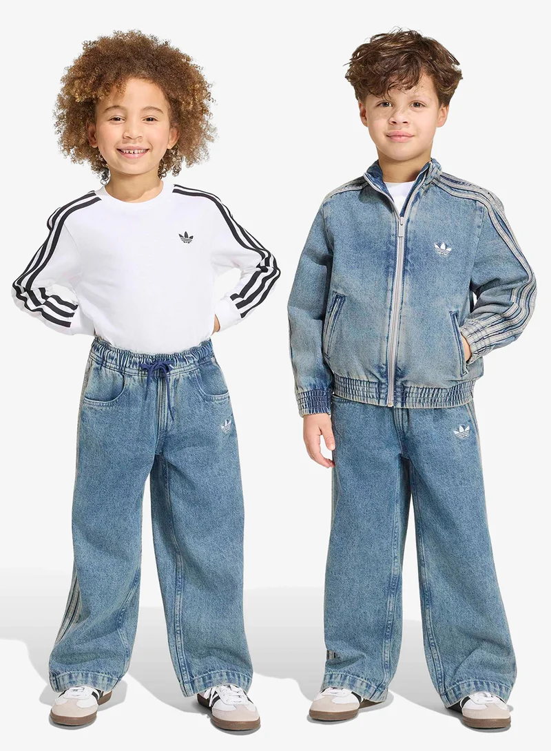 Kids Firebird Loose Denim Track Pants