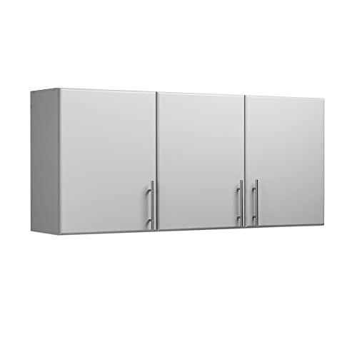 Prepac Prepac Elite Wall Mounted Storage Cabinet 54 W x 24 H x 12 D Light Gray 