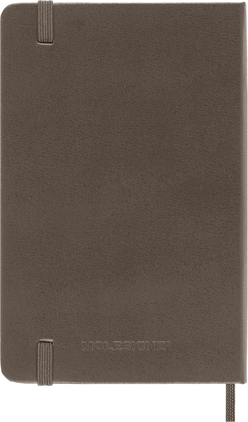 Moleskine Plain Notebook with Hard Cover - Brown - Image 3