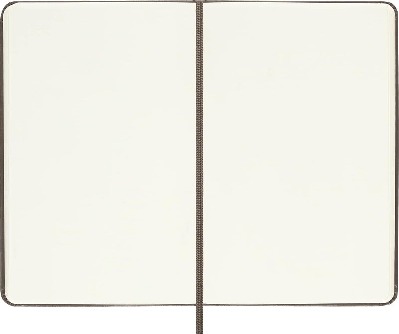 Moleskine Plain Notebook with Hard Cover - Brown - Image 5