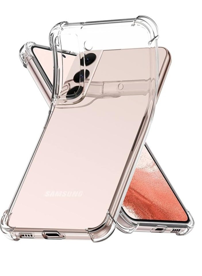Ultra Hybrid Crystal Clear Back Cover Case For Samsung Galaxy S21 Plus 5G Shockproof Camera Drop Protection Hard Clear Back Bumper Back Cover Case 