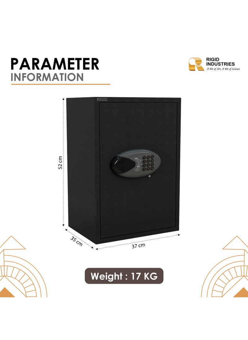 RIGID - Large Hotel Safe 52x37x35 cm - Image 1