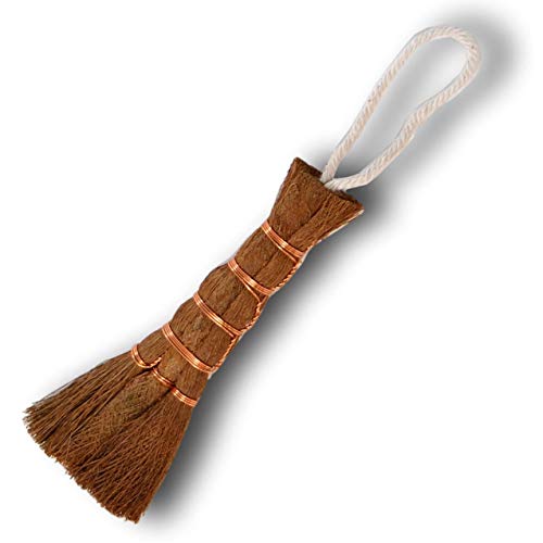 KAKURI Bonsai Broom Brush Small 4.3" Professional Gentle Small Broom, Japanese Bonsai Tool - Image 1