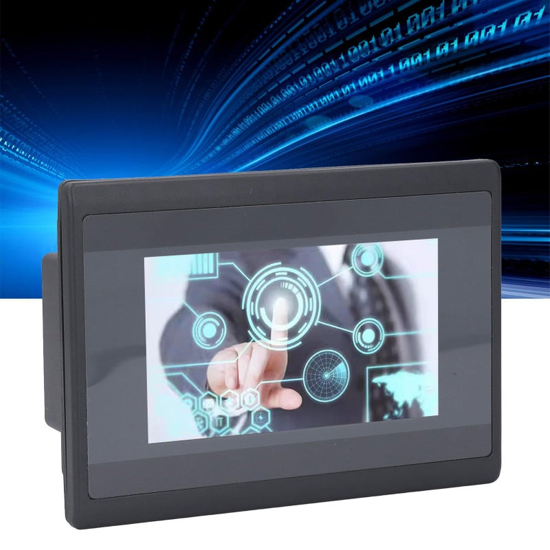 4.3 Inch LCD Touch Screen With High Touch Accuracy 480x272 Resolution For FX3U Series Compatible With Various PLC ARM9 CPU 600MHz 8MB RAM 16MB Flash DC24V 12 In 10 Out - Image 4