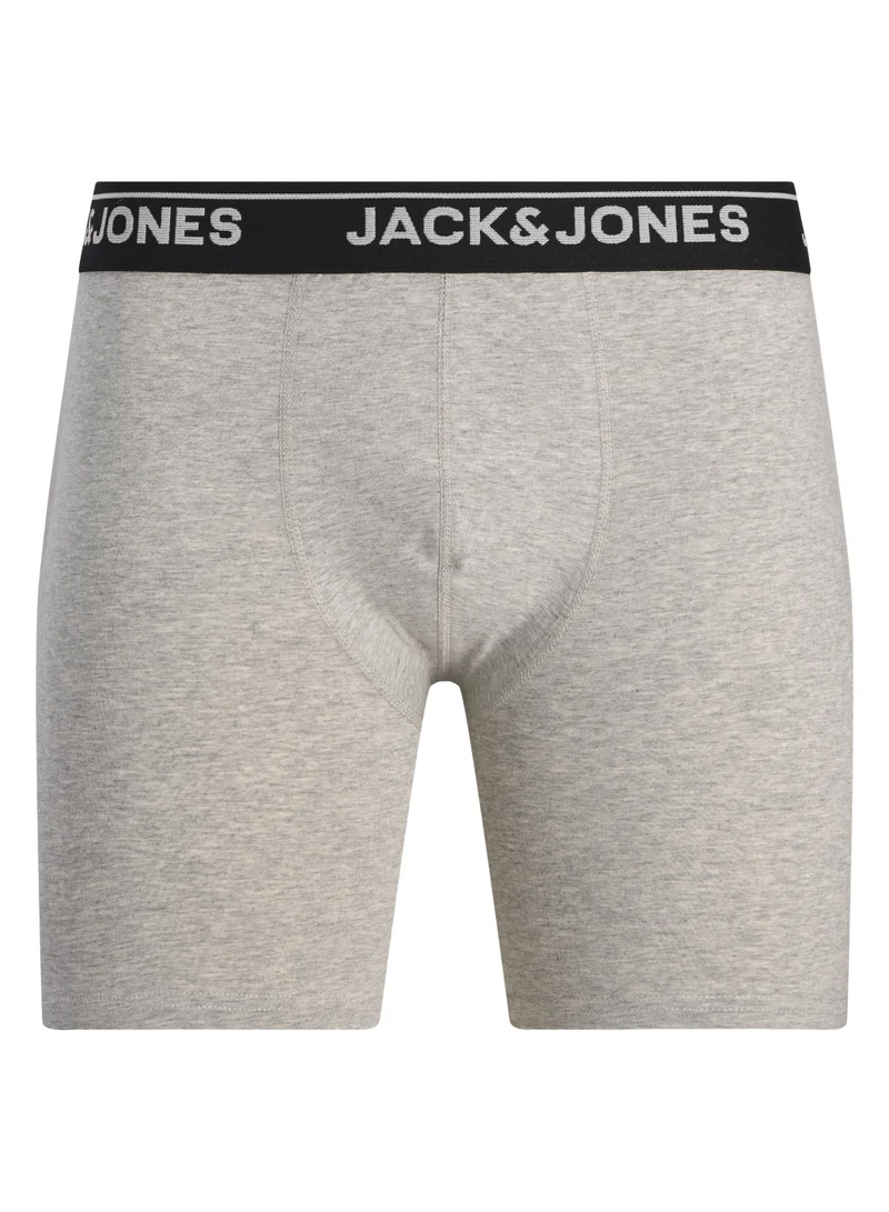جاك اند جونز 3 Pack of Logo Band Trunks