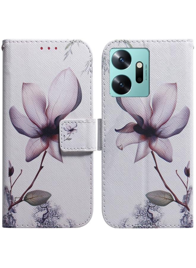Zaboon Case For Infinix Zero 20 / X6821 Coloured Drawing Flip Leather Phone Case - Image 1