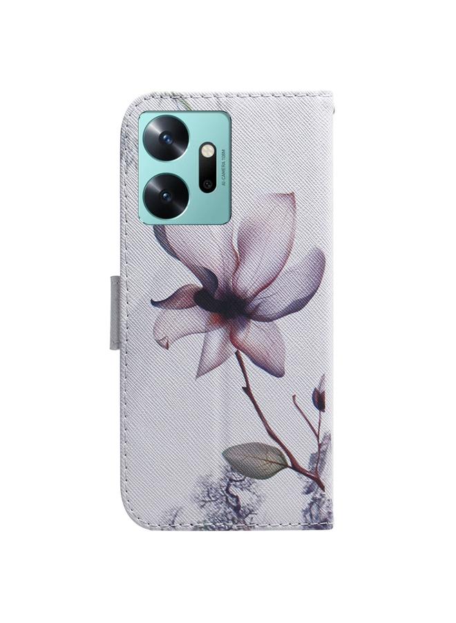 Zaboon Case For Infinix Zero 20 / X6821 Coloured Drawing Flip Leather Phone Case - Image 3