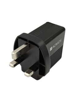 Admos Black Colour Dual USB Charger Socket/Connector  - Image 4
