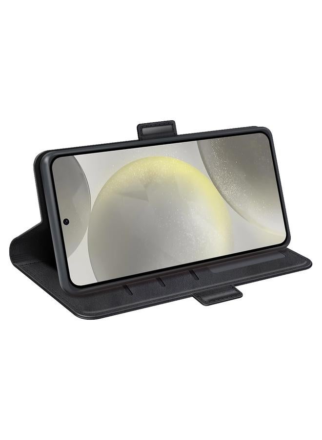 اس-توب جراب لهاتف Samsung Galaxy S24 FE 5G بمشبك مغناطيسي مزدوج الجوانب وغطاء جلدي أفقي قابل للطي - Image 5