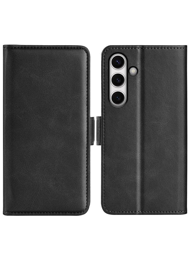 اس-توب جراب لهاتف Samsung Galaxy S24 FE 5G بمشبك مغناطيسي مزدوج الجوانب وغطاء جلدي أفقي قابل للطي - Image 1