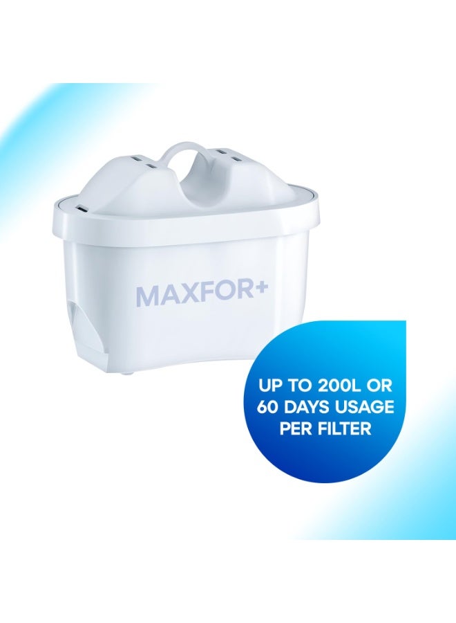 Aquaphor Water Filter MAXFOR+ Pack 3 Fits Brita Jugs - 200L - Image 2