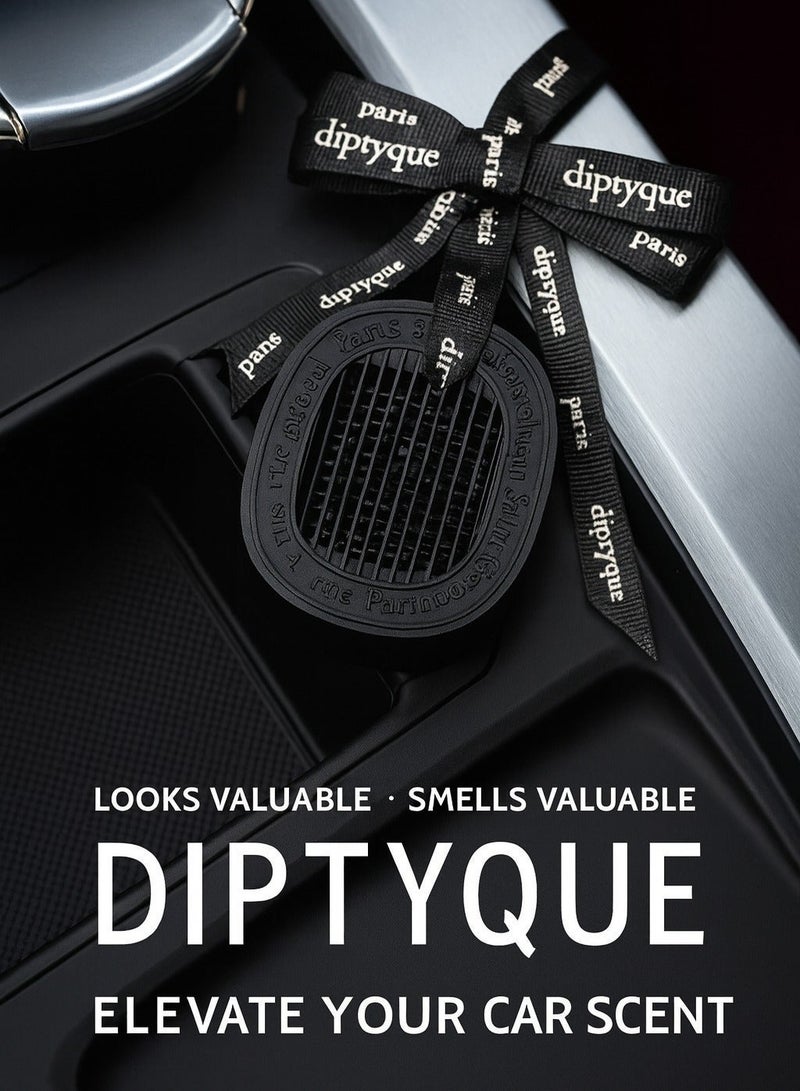 Diptyque 34 boulevard Saint Germain (Classic neutral fragrance)- Car diffuser and insert Moss, spices, blackcurrant. A voyage into a signature scent. - Image 5