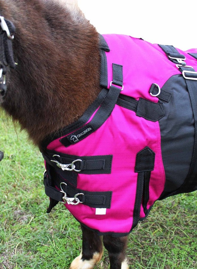 Challenger 56" 1200D Miniature Weanling Donkey Pony Horse Foal Winter Blanket 51975PK - Image 3