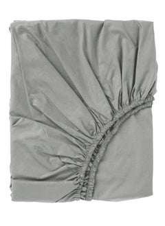 Generic Fitted Bed Sheet Grey 180x200 cm  - Image 1