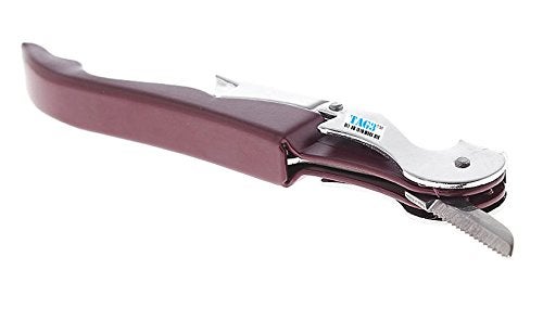 TAG3 (TM) Stainless Steel Folding Cork Screw Wine Opener (1 Pc Random color) - Image 4