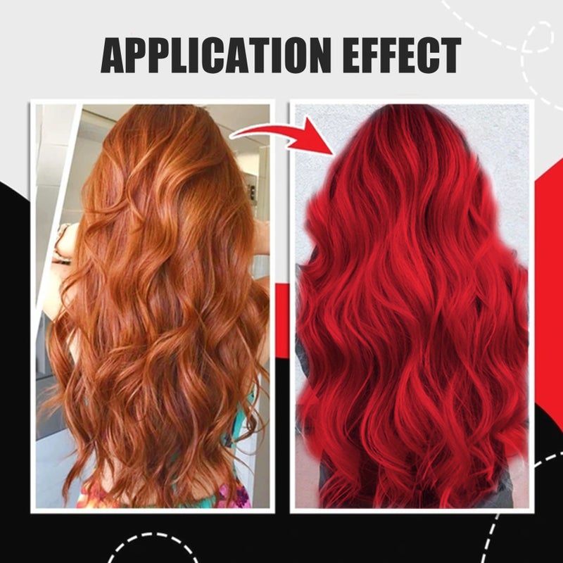 EELHOE 30ml Hair Color Wax Hair Dye Cream Disposable Instant Hair Coloring Hair Discoloration Fashionable Hair Color - Image 2