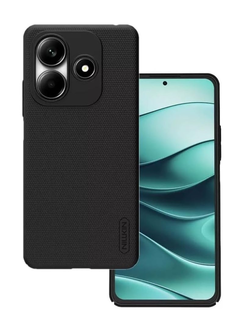 Nillkin Xiaomi Redmi Note 14 Case Cover Super Frosted Shield Pro Matte All-Round Protection Anti-scratch Slim Luxury Hard Back (PC+TPU) Cover Raised Bezel Camera Protect Cover for Redmi Note 14 Black - Image 1