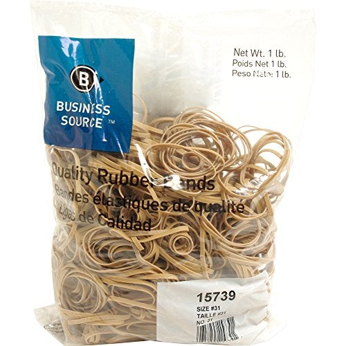 Business Source Quality Rubber Bands - Image 1