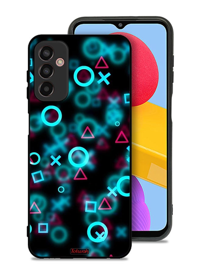 Tolwak Samsung Galaxy M23 Protective Case Cover Squid Game Icons Small - Image 1