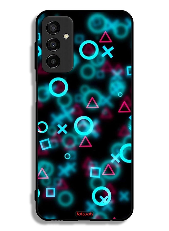 Tolwak Samsung Galaxy M23 Protective Case Cover Squid Game Icons Small - Image 2