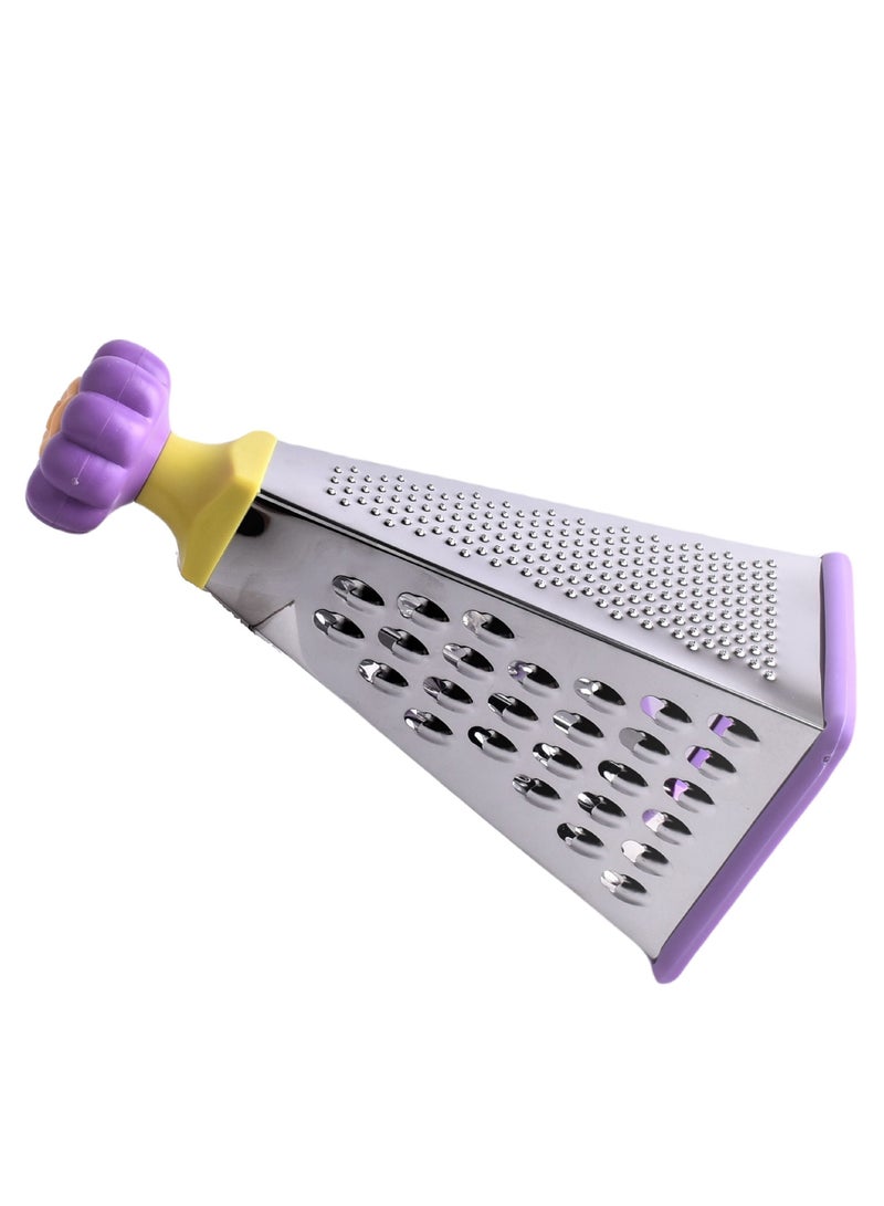 4-Face Grater Stainless Steel  10X10X23 CM  - Image 2