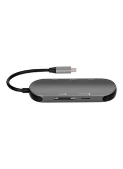 NIBEMINENT 5-In-1 Multifunctional Hub Grey  - Image 5