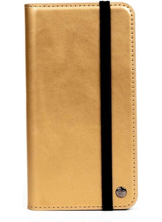 Samsung Galaxy A70 Compatible Case Multi Wallet Case, Gold