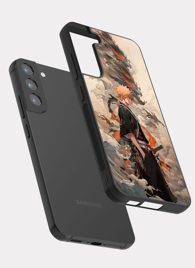 بكسلات كفر سامسونج جالكسي اس 22 بلس بليتش إيتشيغو كوروساكي متعدد الالوان - Image 2