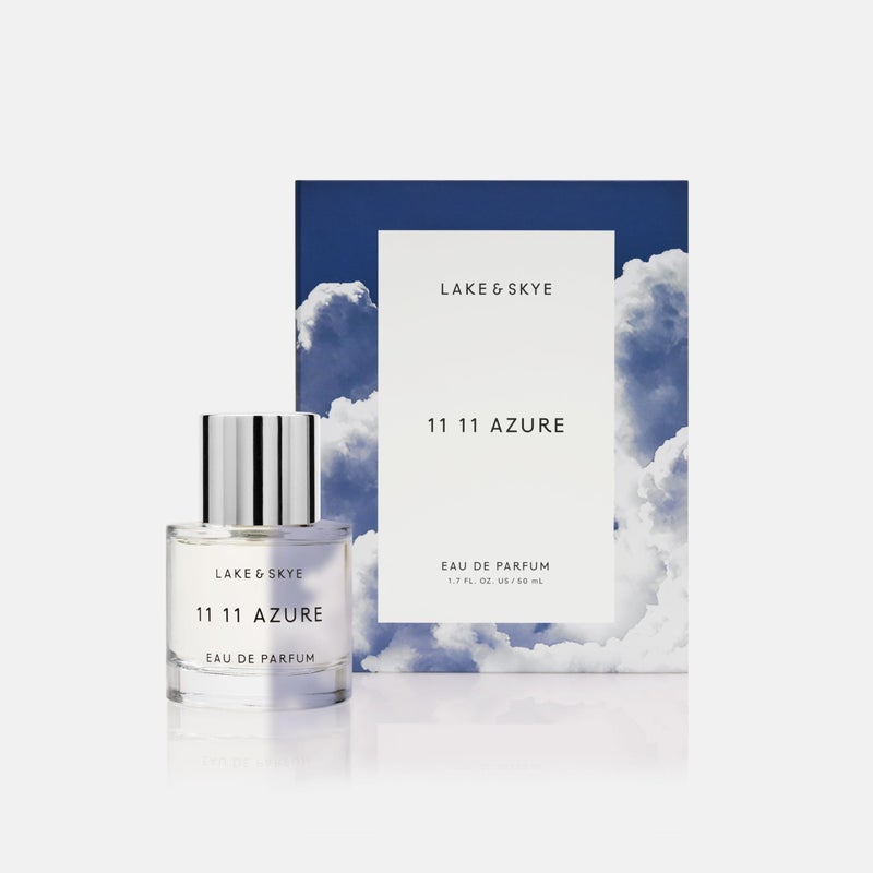 Lake & Skye 11 11 Azure Eau de Parfum, 1.7 fl oz (50 ml) - Sheer, Floral, Musk - Image 1