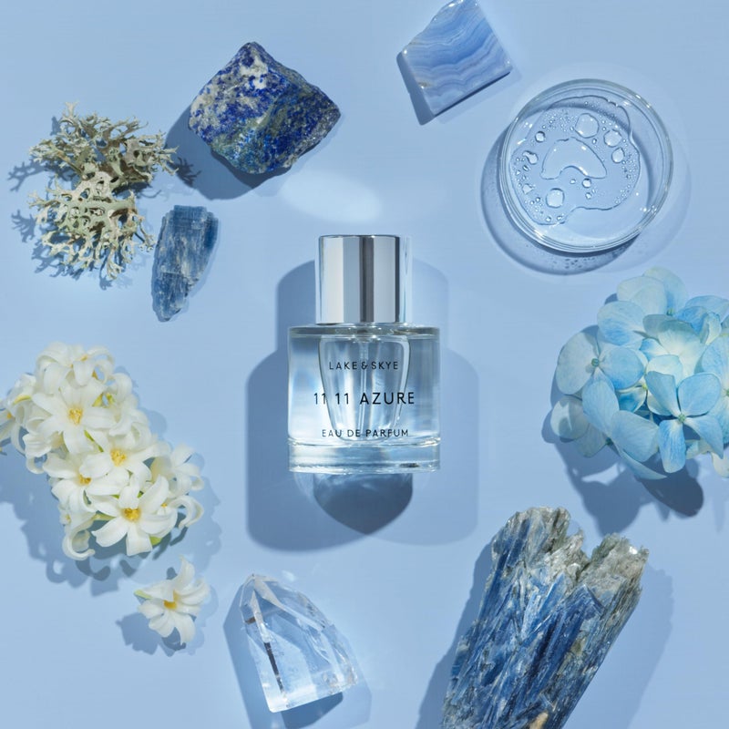 Lake & Skye 11 11 Azure Eau de Parfum, 1.7 fl oz (50 ml) - Sheer, Floral, Musk - Image 4