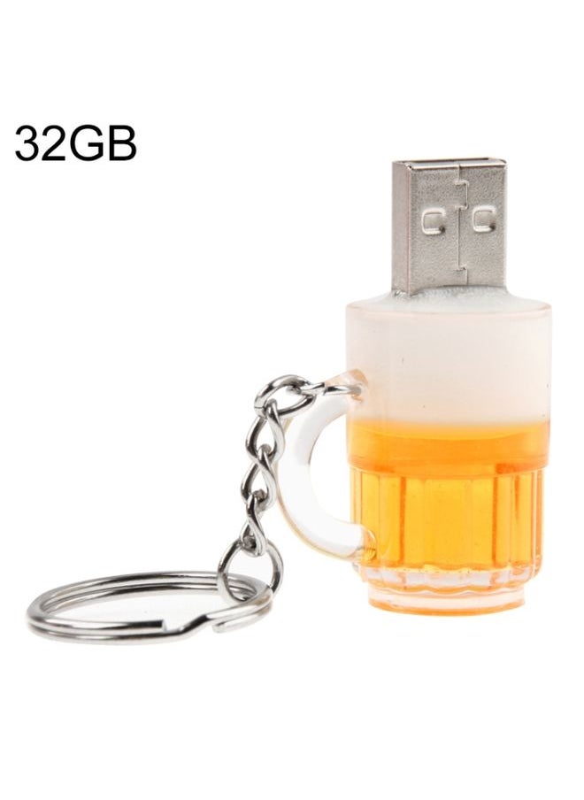 BURAQ Beer Keychain Style USB Flash Disk with 32GB Memory  - Image 1